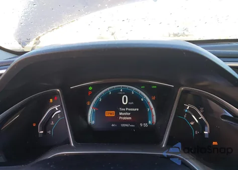 2016 Honda Civic Touring из США, поврежденный, VIN 19XFC1F92GE214437